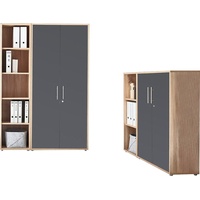 BMG Möbel Aktenschrank Office Edition Sw Set 4 Sonoma