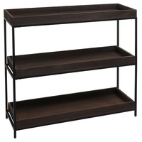 Mendler Regal HWC-K71, Standregal Pflanzregal Bücherregal, Holz Metall 3