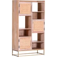 GUTMANN FACTORY Highboard GUTMANN FACTORY "Belkin", beige (natur), B:80cm