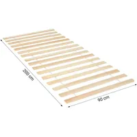 Homestyle4u Lattenrost 90x200 cm Kinder Bett fertig montiert Rollrost
