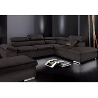 Sit&more Ecksofa Alcudia L-Form, wahlweise mit Bettfunktion inklusive Arm-