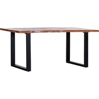 GUTMANN FACTORY Esstisch GUTMANN FACTORY "Clint", beige (natur, schwarz,