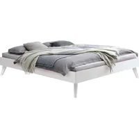 Hasena Bett Calvari 180 x 200 cm Holz Weiß