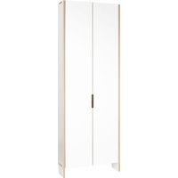 Tojo Mehrzweckschrank TOJO "flachmann", weiß, B:70cm H:198cm T:23cm, MDF,