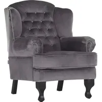 GUTMANN FACTORY Ohrensessel GUTMANN FACTORY "New Barock", grau, B:87cm