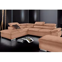 Sit&more Ecksofa Alcudia L-Form, wahlweise mit Bettfunktion inklusive Arm-