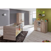 WIMEX »Bergamo«, (Set, 3 tlg.), Bett + Wickelkommode +