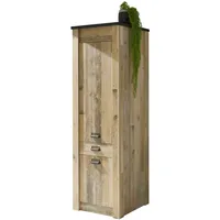 Furn.design Hochschrank Küchenschrank hoch 62 x 201 cm