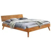 Hasena Massivholzbett Ancona 100 x 200 cm Holz Braun