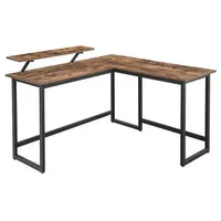 VASAGLE Vasagle, Schreibtisch, Workstation (140 x 130 x 91.5