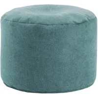 Mokebo Pouf Blau, Textil, 60x40x60 cm, Oeko-Tex®, Wohnzimmer, Hocker,