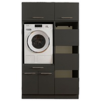 Laundreezy Mehrzweckschrank-Set »LAUNDREEZY LDSK5«, Breite 117,5 cm