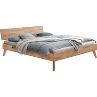 Hasena Massivholzbett Ancona 100 x 200 cm Holz Braun