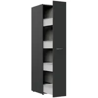 WIMEX Apothekerschrank 30 x 54 x 185 cm Graphit