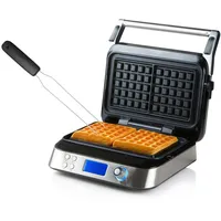 DOMO collection Domo - Digitales Doppel Waffeleisen Belgische Waffeln