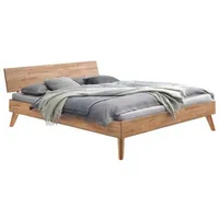 Hasena Ancona 90 x 200 cm Holz Braun Kernbuche