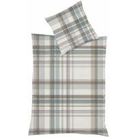FLEURESSE Fleuresse, Mako-Satin Bettwäsche, Milano 114323 beige grün