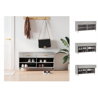 VidaXL Schuhbank Grau Sonoma 102x35x55 cm Holzwerkstoff