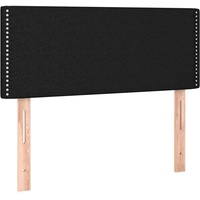 VidaXL Kopfteil Schwarz 90x5x78/88 cm Stoff