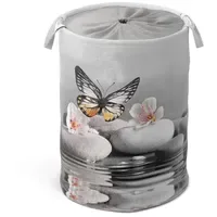 Sanilo Wäschekorb »Vanesa«, 60L, Grau, Rund