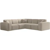 Fun Möbel Ecksofa Designersofa CELES PREMIUM in Stoff Opera