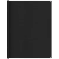 VidaXL Zeltteppich 250x300 cm Schwarz