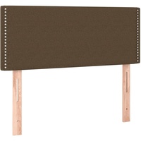 VidaXL Kopfteil Dunkelbraun 100x5x78/88 cm Stoff