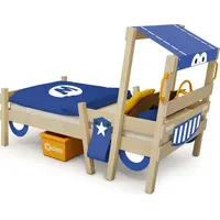 Wickey Kinderbett Hausbett Crazy Sparky Fun -Plane Holzbett 90
