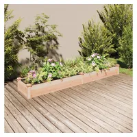 VidaXL Hochbeet mit Einsatz 240x45x25 cm Massivholz Tanne