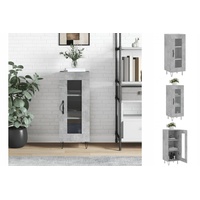 VidaXL Sideboard Betongrau 34,5x34x90 cm Holzwerkstoff