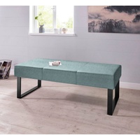 Home Affaire Sitzbank »Oliver«, Breite 140cm, mit Metallgestell, blau