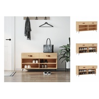 VidaXL Schuhbank Sonoma-Eiche 102x35x55 cm Holzwerkstoff