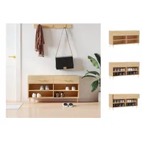 VidaXL Schuhbank Sonoma-Eiche 102x35x55 cm Holzwerkstoff