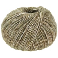 Lana Grossa Natural Alpaca Pelo Häkelwolle, 125 m grün
