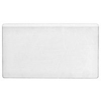 Durable Visitenkartentasche selbstklebend transparent, für 1 Visitenkarte, 100 St.