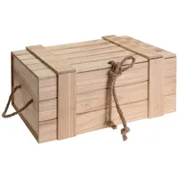 Meinposten Holzkiste Trudi 30 x 11 x 20,5 cm