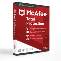 McAfee Total Protection 2024 | 1 Gerät | 2