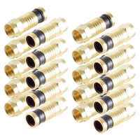 ShiverPeaks BS15-300914 F-Stecker Kompression, vergoldet Anschlüsse: F-Stecker Kabel-Durchmesser: 7
