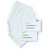 Durable Einsteckschilder für Namensschilder DOOR SIGN REFILL 14,8 x