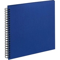 Walther design Fotoalbum blau 30 x 30 cm Spiralalbum