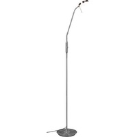 Trio LED-Stehlampe Monza Alu, Eisen, Stahl & Metall Silber