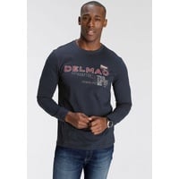 Delmao DELMAO, Langarmshirt in (dunkelblau), | Gr. S