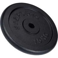 ScSPORTS Hantelscheiben - 60 kg Schwarz 15 kg))