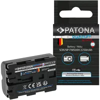 PATONA Platinum Akku mit USB-C Input wie Sony NP-FM500H