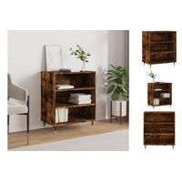 VidaXL Sideboard Räuchereiche 57x35x70 cm Holzwerkstoff