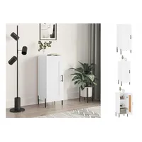 VidaXL Sideboard Weiß 34,5x34x90 cm Holzwerkstoff
