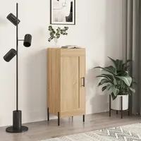 VidaXL Sideboard Sonoma-Eiche 34,5x34x90 cm Holzwerkstoff