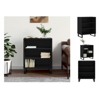VidaXL Sideboard Schwarz 57x35x70 cm Holzwerkstoff