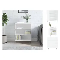 VidaXL Sideboard Weiß 57x35x70 cm Holzwerkstoff