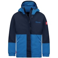 TROLLKIDS - Funktionswinterjacke Kids Kjerak 3in1 navy/mediumblue, Gr.128,
